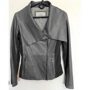 bod christenson Leather and Jersey Jacket - Sz L